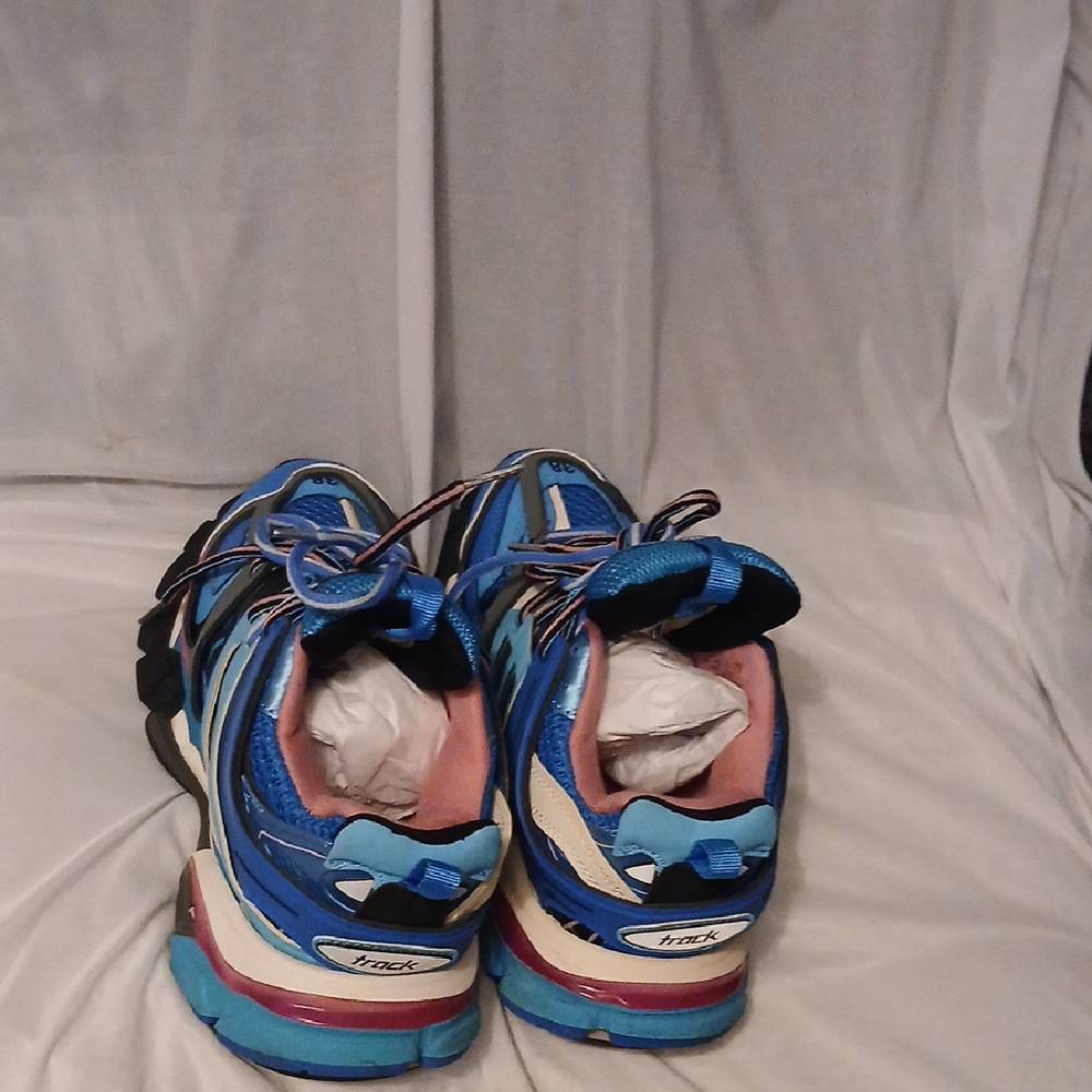 Balenciaga Blue and Pink Men's Shoes - Picture 8 of 10